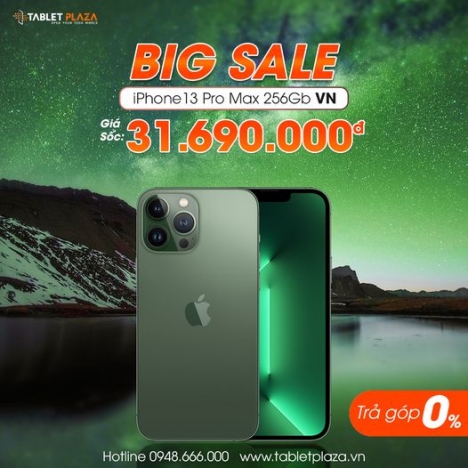 Săn deal đỉnh iphone 13 pro max 256gb chính hãng