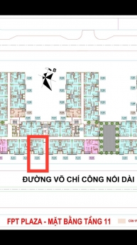 Căn hộ Fpt plaza1, 2phòng ngủ , tầng cao