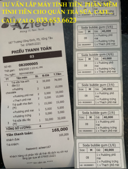 Bán máy tính tiền rẻ cho quán trà sữa tại Đồng Nai