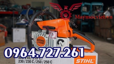 Máy cưa xích Stihl MS230 chạy xăng cưa khỏe - bền