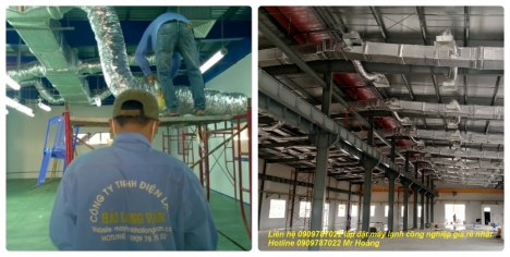 Lắp đặt máy lạnh công nghiệp giá rẻ cho toàn miền Nam