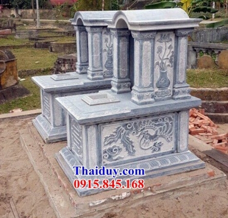 12 mộ kim tĩnh đẹp kon tum - mộ một mái bằng đá