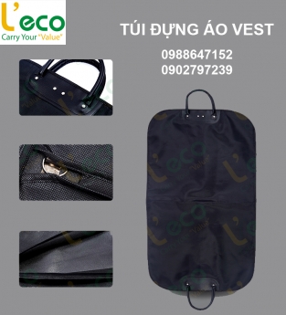 Túi đựng áo vest TPHCM, xưởng may túi vải đựng quần áo
