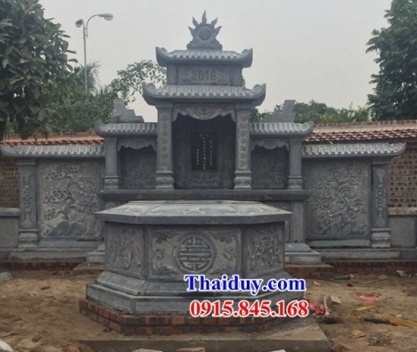41 Quảng ninh xây lắp lăng mộ lục giác - lăng mộ đá đẹp