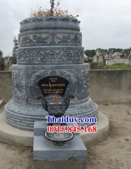 064 mộ đá lục lăng đẹp bến tre - mồ đá cất để tro cốt