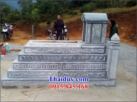 12 mộ kim tĩnh đẹp kon tum - mộ một mái bằng đá