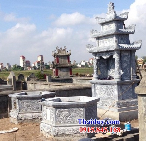 41 Quảng ninh xây lắp lăng mộ lục giác - lăng mộ đá đẹp