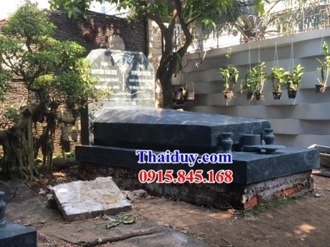 99 mẫu mộ đá xanh rêu đẹp hải dương - lăng mộ bằng đá