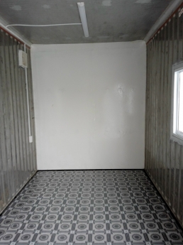 Container văn phòng lạnh 20ft có WC