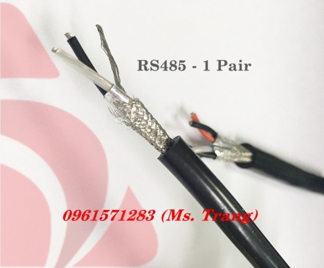 Cáp tín hiệu truyền thông RS485, lõi vặn xoắn chống nhiễu