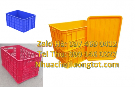 sóng nhựa hở giá bao nhiêu,rổ nhựa, Thùng nhựa đặc B3, thùng nhựa đựng thủy sản, Sóng nhựa 26 bánh x
