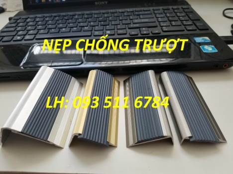 Nẹp T nhôm hồng - Nẹp V góc - Nẹp cầu thang chống trượt