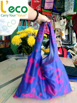 túi vải polyester in logo