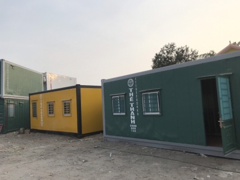 Văn phòng container văn phòng 20f từ container lạnh.