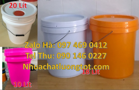 Xô nhựa 22l đựng sơn, vỏ thùng sơn 1l Thùng nhựa, Thùng nhựa 19l giá rẻ. Vỏ thùng sơn 3,8 lít, Vỏ