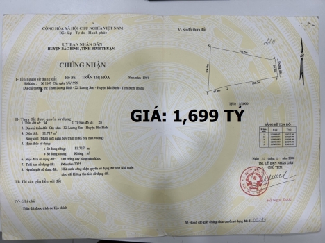 Đất Hòa Thắng Đường Ô Tô Vào Tới Đất Giá Chỉ 145K/m2
