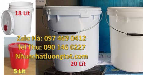 Xô nhựa 22l đựng sơn, vỏ thùng sơn 1l Thùng nhựa, Thùng nhựa 19l giá rẻ. Vỏ thùng sơn 3,8 lít, Vỏ