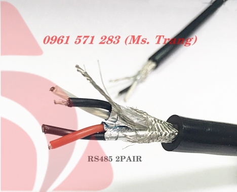 Cáp tín hiệu truyền thông RS485, lõi vặn xoắn chống nhiễu