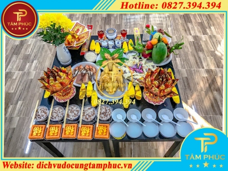 Cung cấp mâm về nhà mới trọn gói tại Cần Thơ