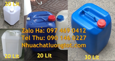 can dẹp 30 lít đựng thuốc thú y giá rẻ can 20l 1kg, can 25l xanh Can nhựa 25 lít vuông xanh đựng