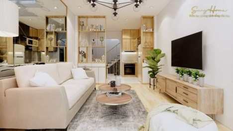 Bán nhà phố Trạm, Long Biên thanh toán theo tiến độ diện tích 30m2, 5 tầng giá 3,75 tỷ.