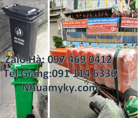 thùng rác 60l đạp chân,Thùng rác 60l composite, thùng rác đạp chân, sọt nhựa, giá sỉ thủng rác