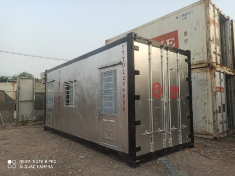 Container văn phòng 20F làm từ container lạnh