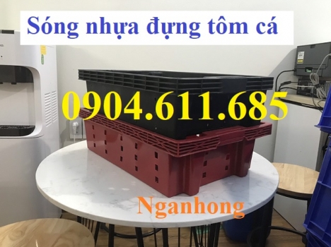 Sóng cá, rổ nhựa đựng tôm cá, hải sản, khay nhựa, sọt nhựa đựng hải sản