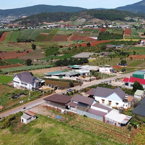 Bán Đất Bồng Lai 850 Triệu DT 107m2 (5x21,3m) Thổ Cư 75m2 Thôn 3 - Đạ Ròn - Đơn Dương