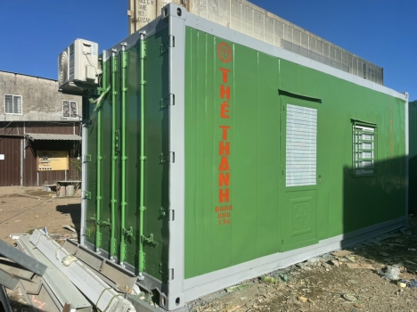 Container văn phòng 20F làm từ container lạnh