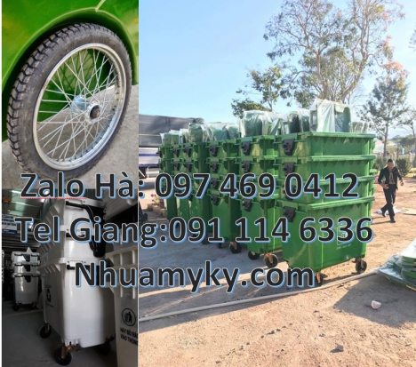 Xe chở rác 660 lít, xe chở rác 1000 lít, bán sỉ xe rác 660l Xe chở rác 1000l giá rẻ, Xe rác nhựa com