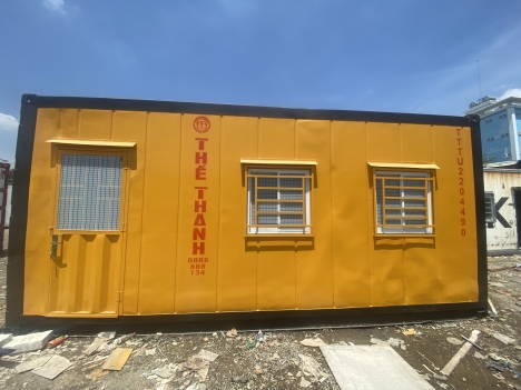 Container văn phòng 20ft có máy lạnh