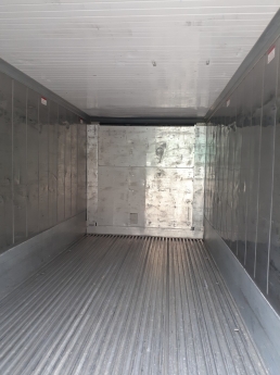 K Line 20' , hàng hóa 20 tấn đổ lại.