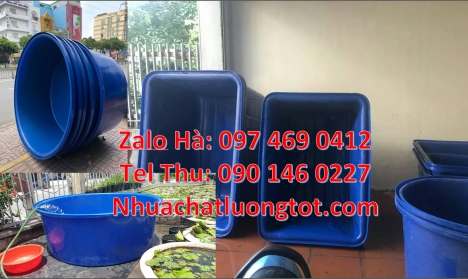 thùng nhựa 1200 lít, thùng tròn, thùng nuôi cá 500l, thùng nhựa tròn, thùng nhựa chữ nhật 1000 lí