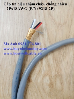 Cáp tín hiệu chống nhiễu 2Pair 18AWG