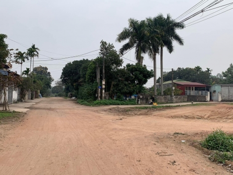 Bán lô đất 2 mặt tiền 222m2 đường Thanh Niên Xung Phong,p Tân Lập ,tp Thái Nguyên