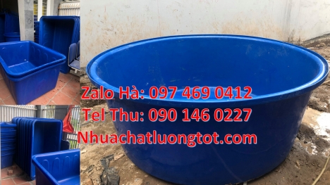 thùng nhựa 1200 lít, thùng tròn, thùng nuôi cá 500l, thùng nhựa tròn, thùng nhựa chữ nhật 1000 lí