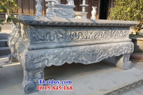16 phú thọ bán bàn lễ đá đẹp - bàn thờ bằng đá nguyên khối