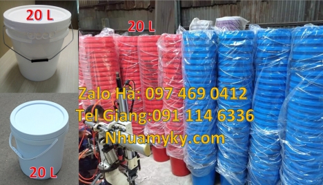 Vỏ thùng sơn 3,8 lít, Vỏ thùng 5 lít quai nhựa, Vỏ thùng sơn 20 lít quai sắt, Vỏ thùng sơn