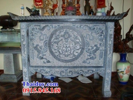 15 bàn lễ đẹp vĩnh phúc - bàn lễ đá ngoài trời