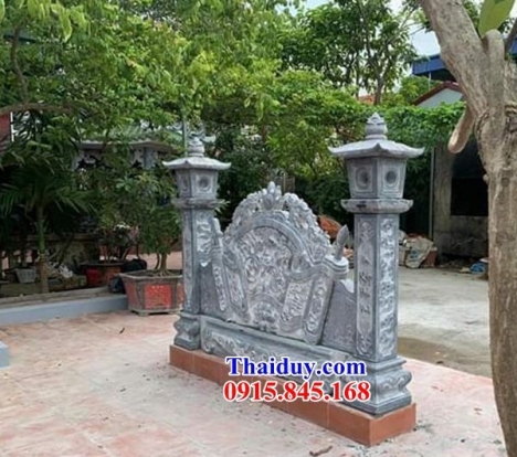 77 cuốn thư đá đẹp bình dương - bức bình phong bằng đá