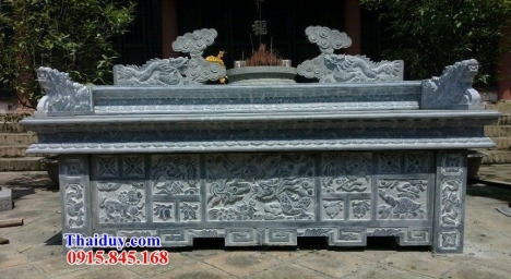 16 phú thọ bán bàn lễ đá đẹp - bàn thờ bằng đá nguyên khối