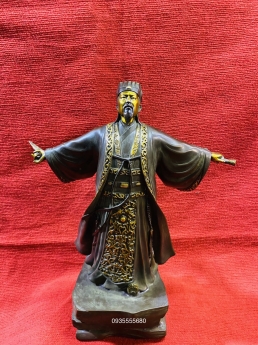 Tượng Gia Cát Lượng Khổng Minh thần thái