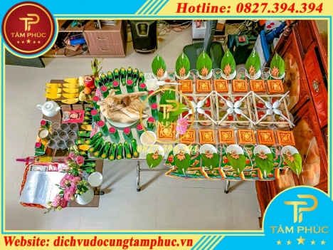 Dịch vụ chuẩn bị mâm lễ cúng đầy tháng trọn gói