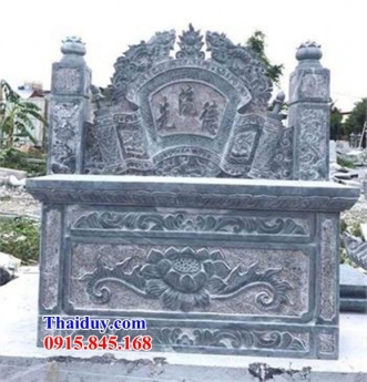 15 bàn lễ đẹp vĩnh phúc - bàn lễ đá ngoài trời