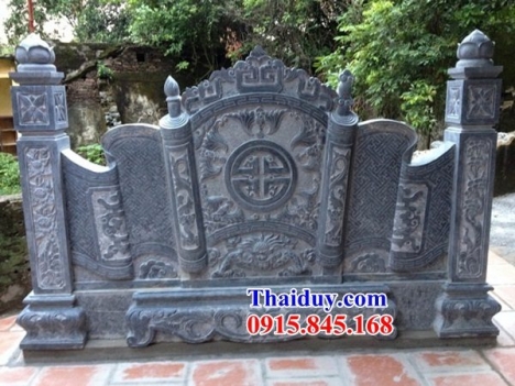 99 bức bình phong đá đẹp - cuốn thư bằng đá xanh