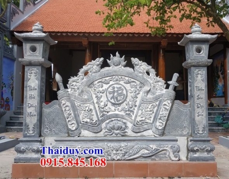 44 cuốn thư đá đẹp bình dương - bức bình phong bằng đá