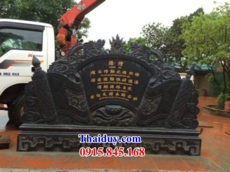 44 cuốn thư đá đẹp bình dương - bức bình phong bằng đá