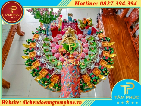 Dịch vụ chuẩn bị mâm lễ cúng đầy tháng trọn gói