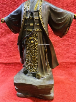 Tượng Gia Cát Lượng Khổng Minh thần thái